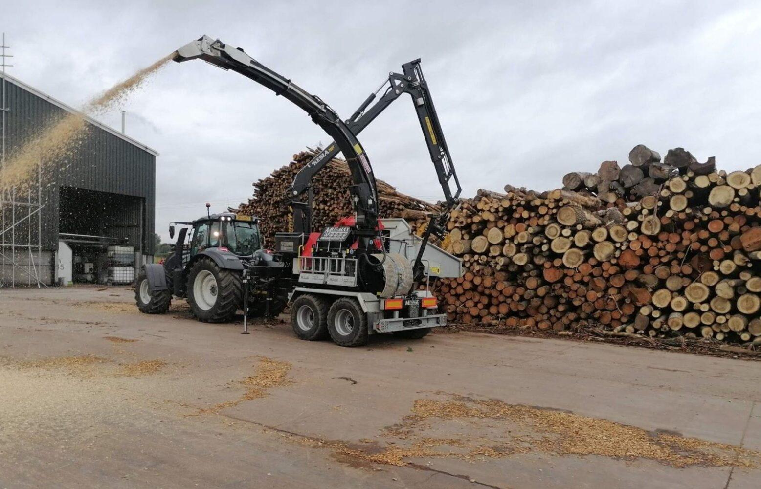 contract wood chipping
